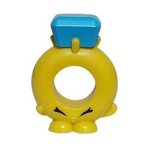 Shopkins Rhonda Ring Yellow Blue McDonald's Happy Meal 2015 Toy